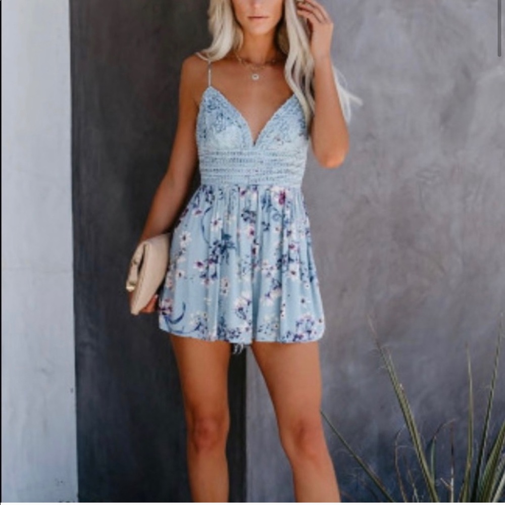Floral Romper